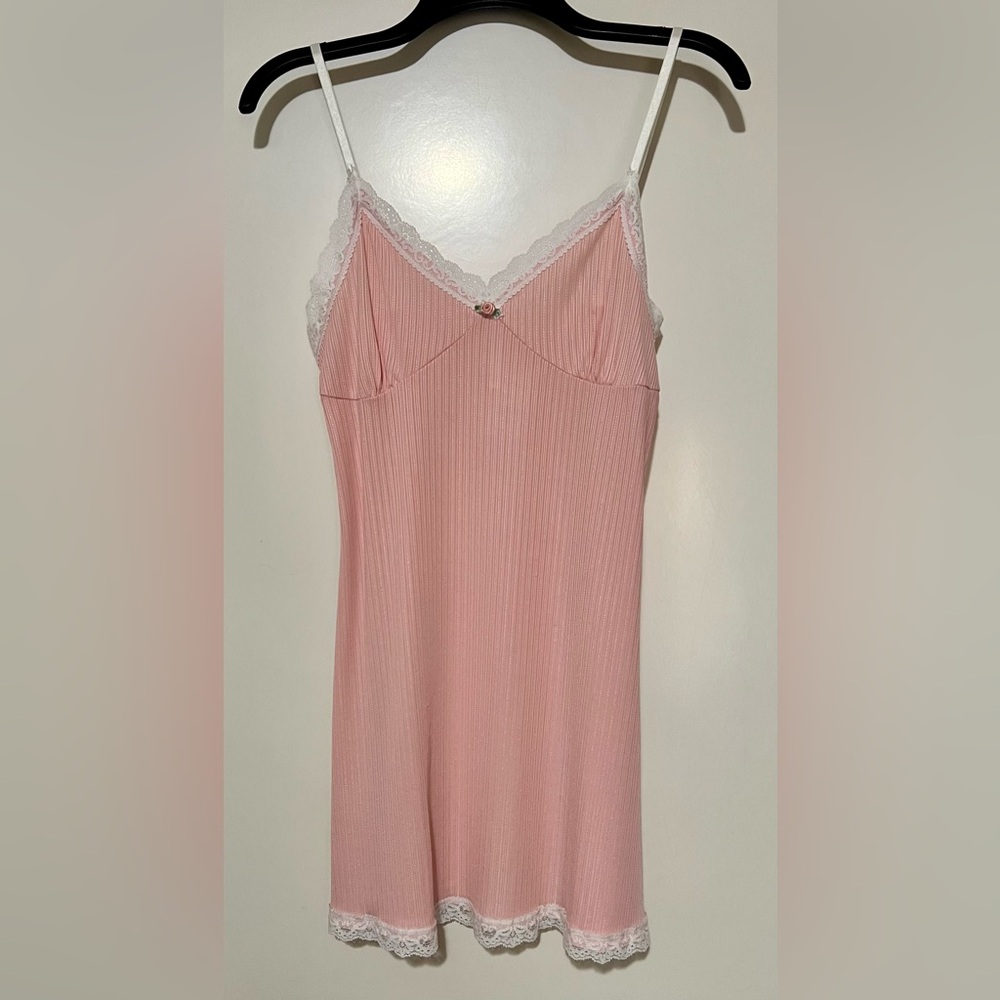 NEW Blush Pink Lace Chemise